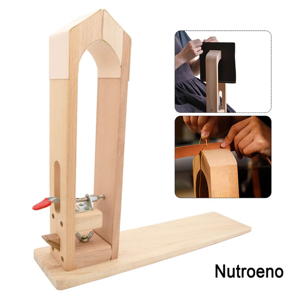 Шорник (зажим для кожи) с накладками из кожи (1шт) - купить с доставкой ...