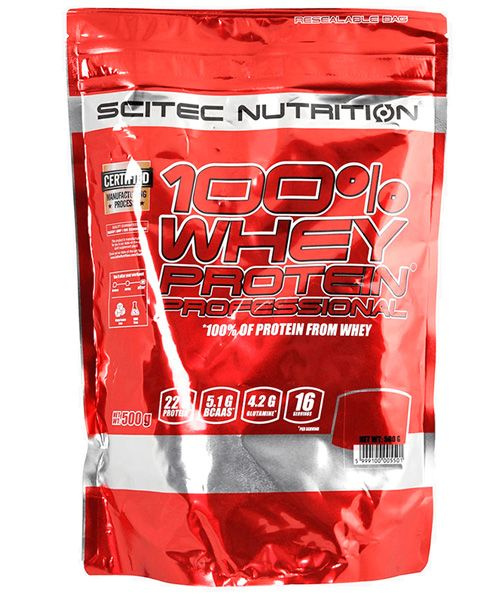 Протеин 100% Whey Protein Professional Scitec Nutrition 500 г Банан ...
