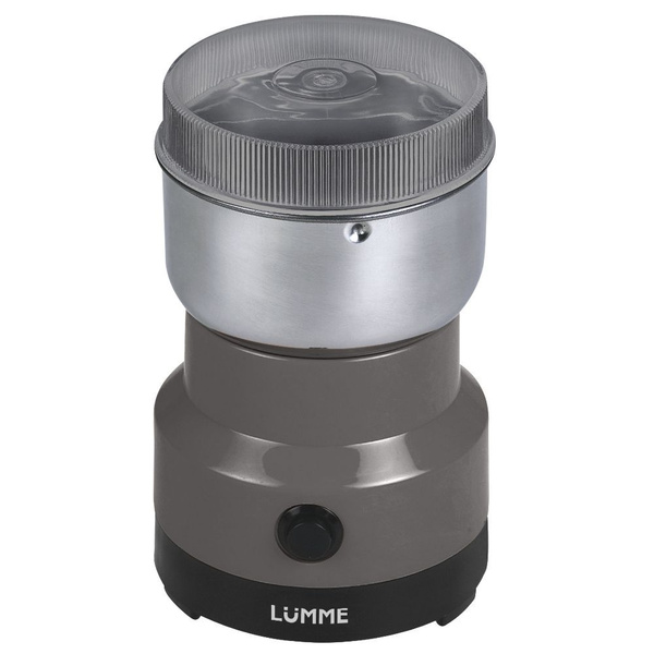Кофемолка Lumme LU-CG2606A, черно-серый, серый металлик купить по ...