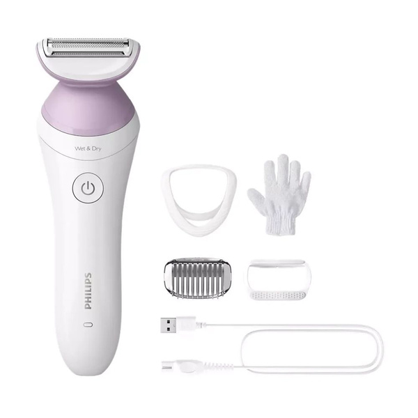 Электробритва женская Philips Series 6000 BRL136, белая купить на OZON ...