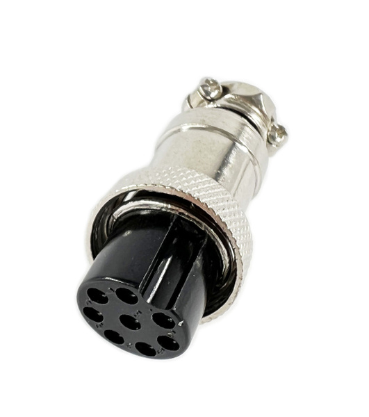 Разъем MIC 16 8 Pin гнездо металл на кабель( 1 штука) - купить с ...