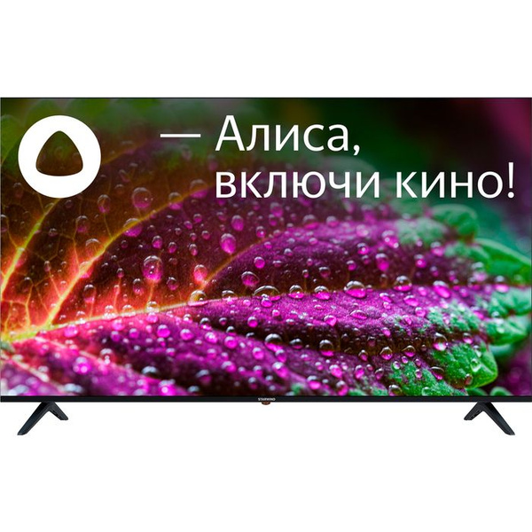 Купить телевизор STARWIND SW-LED65UG403 Яндекс.ТВ Frameless черный 65 ...