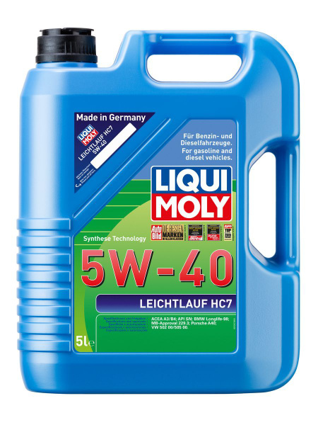 Масло моторное Liqui Moly 5W-40 НС-синтетическое - купить в интернет ...
