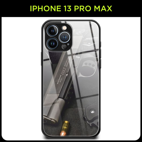Стеклянный чехол на Apple iPhone 13 Pro Max / Айфон 13 Pro Max с ...