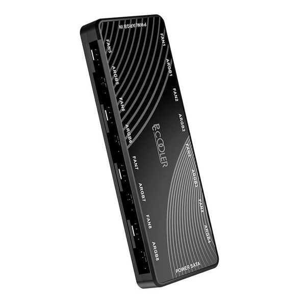 5 В, 3-контактный концентратор ARGB/PWM от 1 до 8 PCCOOLER H01 - купить ...