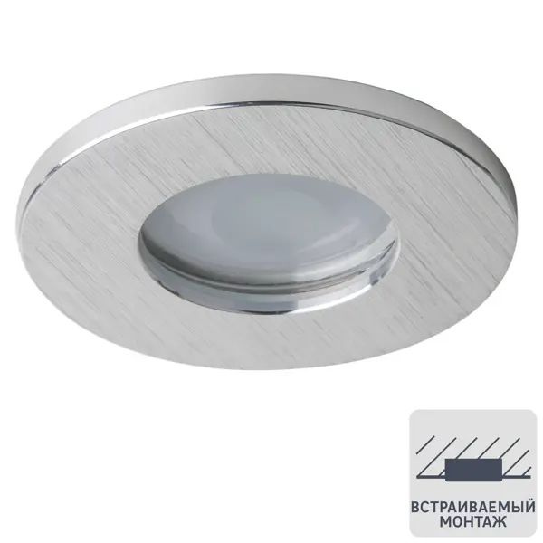 Светильник точечный встраиваемый влагозащищенный Elektrostandard GU10 ...