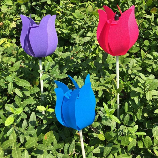 Ветряная мельница Tulip windmill-2 деревянных шеста Среднего размера ...