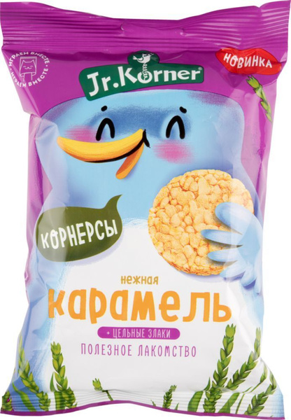 Мини хлебцы Dr.Korner Рисовые карамельные, 30г - купить с доставкой по ...