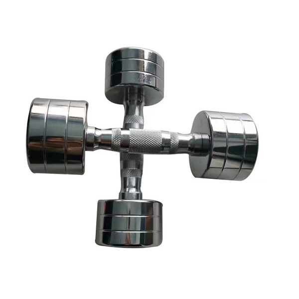 Гантели Koenigsmann хромированные (пара)_6 кг_51432, 2 шт. по 6 кг ...