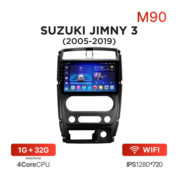 Магнитола Mekede M90 1/32 Гб Android для Suzuki Jimny III (JB43) (2005 ...