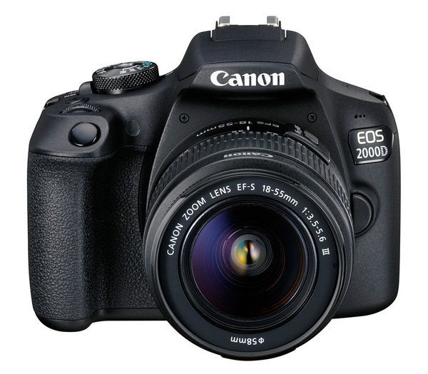 Зеркальный фотоаппарат Canon Сanon 2000D KIT - купить по низкой цене в ...