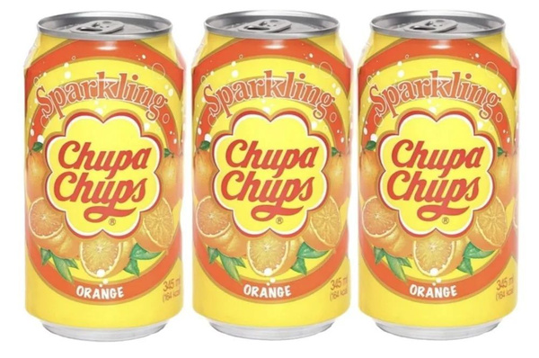 Напиток Chupa Chups Orange Flavour (Корея) 3 шт по 345 мл - купить с ...