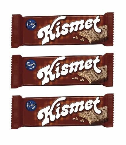 Кисмет Фазер шоколадные вафли, Fazer Kismet (3шт*55гр), Финляндия ...