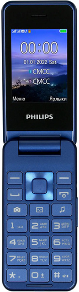 Мобильный телефон Philips Xenium E2601, синий - купить по выгодной цене ...