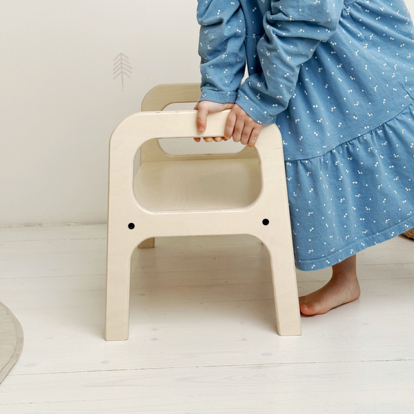 Скамейка подставка для ног декоративная ступенька табурет стремянка ...