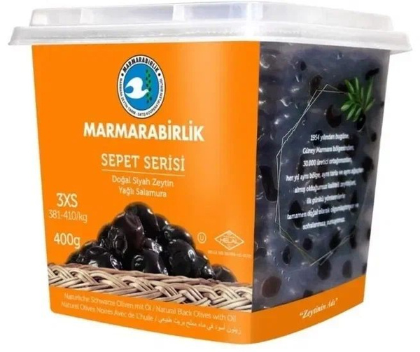 Турецкие оливки вяленые черные натуральные MARMARABIRLIK Sepet Serisi с ...