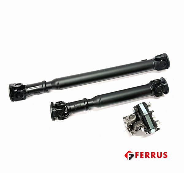 Полный комплект УСИЛЕННЫХ карданов на крестовине для Нивы (длин /кор на ...