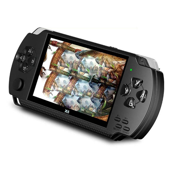 Портативная приставка игровая консоль X6 , 10.000 игр 8-16-32 бит Сега ...
