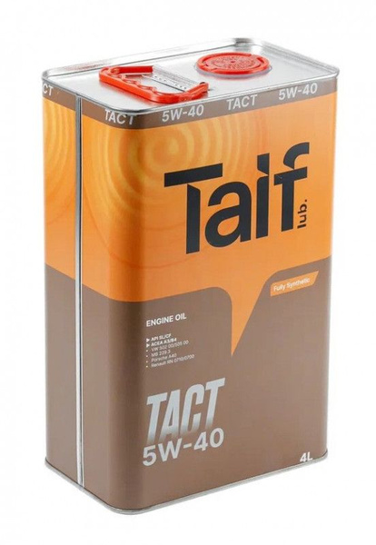 Масло моторное TAIF 5W-40 Синтетическое - купить в интернет-магазине ...