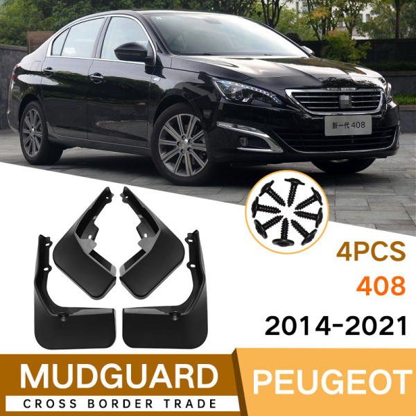 Брызговики для Peugeot 408 2014-2021 Брызговики автомобиль крыло /4 шт ...