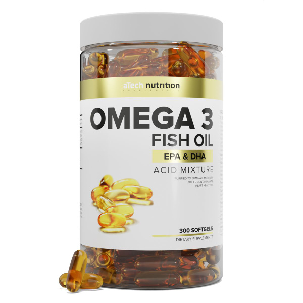 A Tech Nutrition Омега 3 1360 мг, 300 мягких капсул купить на OZON по ...