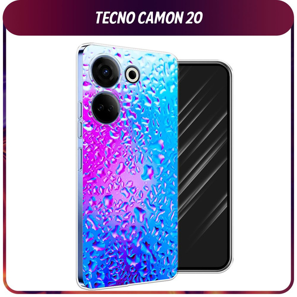 Силиконовый чехол на Tecno Camon 20/20 Pro 4G / Текно Камон 20/20 Про ...