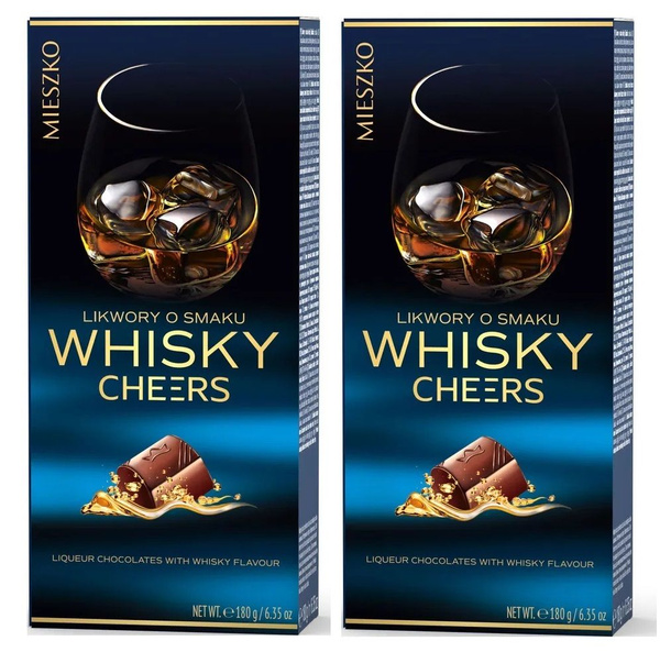 Конфеты Mieszko Whisky Liqueur Chocolates, 180 г (2 шт) - купить с ...