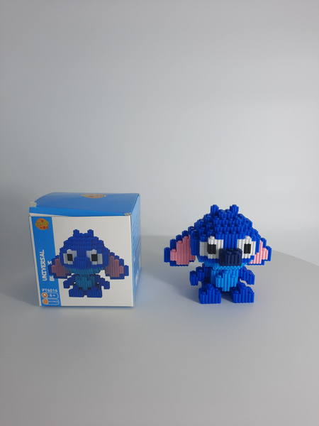 Конструктор 3 D из миниблоков Стич купить на OZON по низкой цене ...