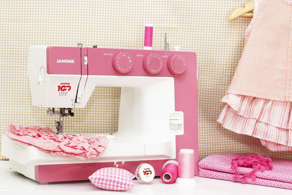 Janome Швейная машина 1522_розовый купить на OZON по низкой цене ...