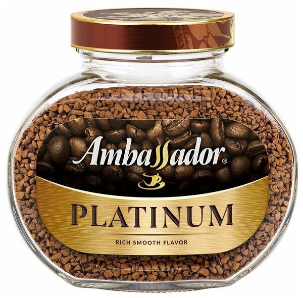 Ambassador Кофе растворимый Platinum, 190 гр. (стекло) купить на OZON ...