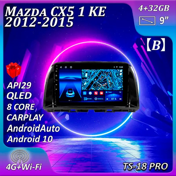 Штатная автомагнитола Multimedia Factory TS18PRO/ 4+32GB/ Mazda CX-5 ...