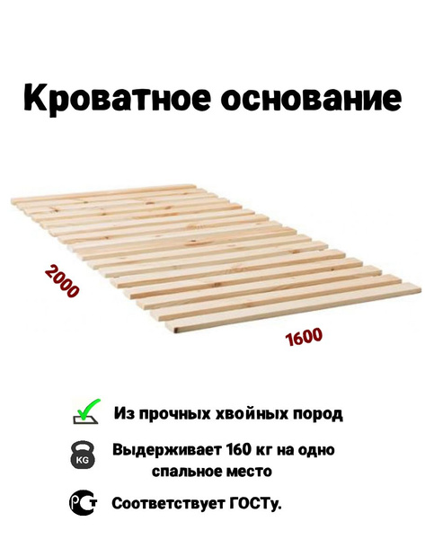 Реечное дно Кроватное основание - купить по выгодной цене в интернет ...