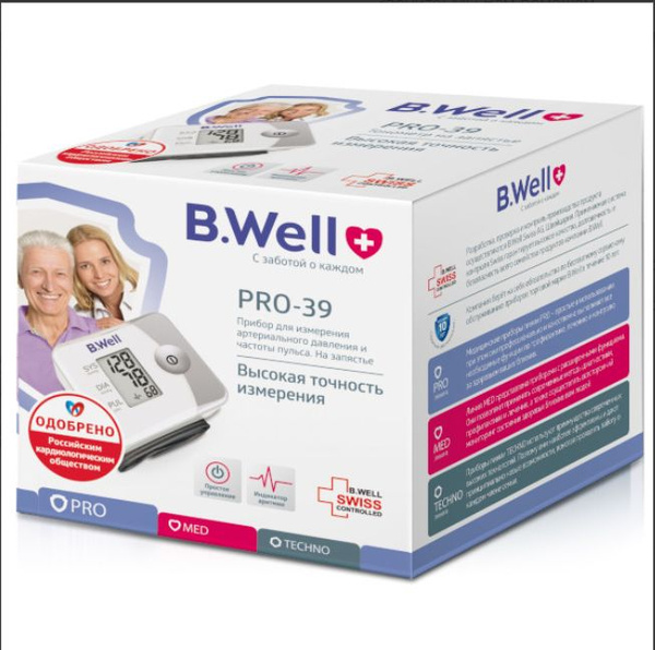 Тонометр B.Well PRO-39 - купить с доставкой по выгодным ценам в ...