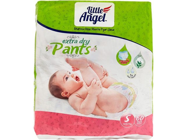 трусики-подгузники Little Angel Extra Dry Extra Dry, 2/S 4-7 кг ...