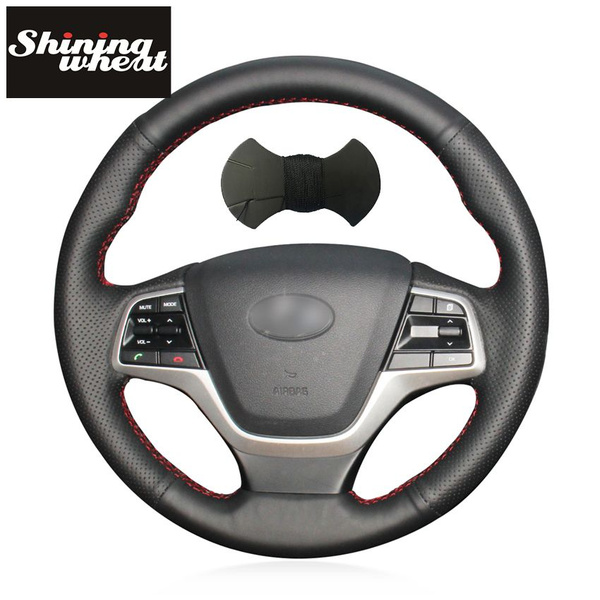 Оплетка на руль Hyundai Solaris II / Хендай Солярис 2 (2017-н.в ...