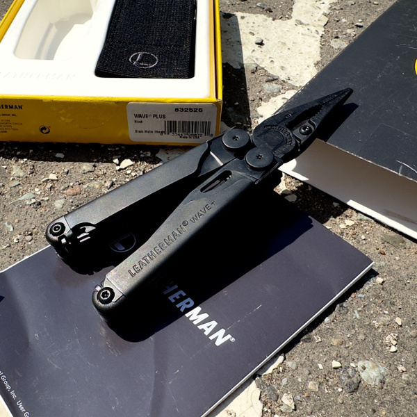 Мультитул Leatherman Wave Plus Black - купить с доставкой по выгодным ...