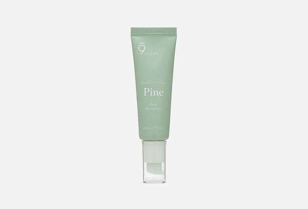 Lot De Soins Visage 9wishes Pine Treatment – Toner, Sérum & Crème Hydratante K‑Beauty – Neuf