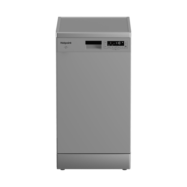Отдельностоящая узкая посудомоечная машина Hotpoint HFS 1C57 S, 45 см ...