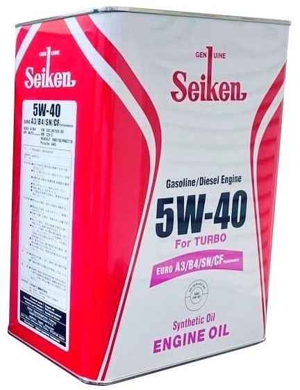 Масло моторное Seiken 5W-40 Синтетическое - купить в интернет-магазине ...