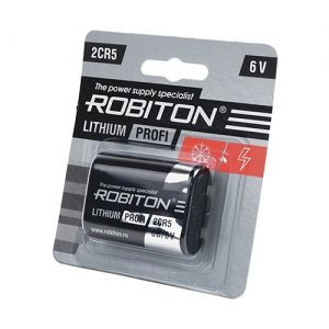Батарейка фотолитиевая ROBITON PROFI 2CR5 BL1 1 шт. - купить с ...