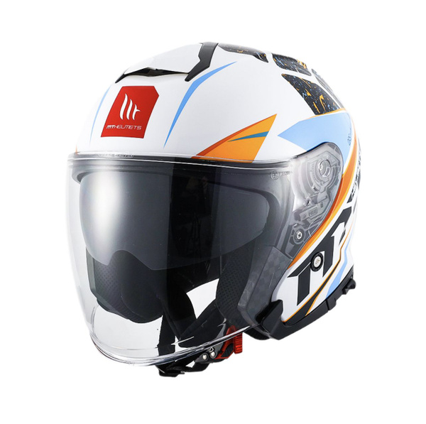 Мотошлем MT HELMETS MT HELMETS THUNDER 3 синий, черный - купить с ...