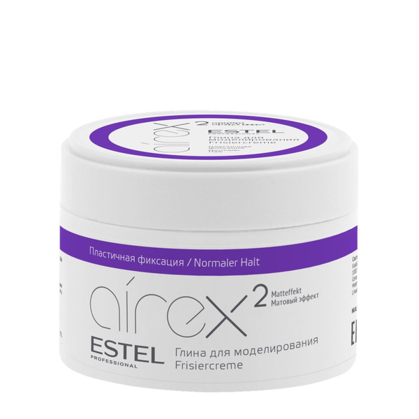ESTEL PROFESSIONAL Глина AIREX пластичной фиксации для моделирования 65 ...