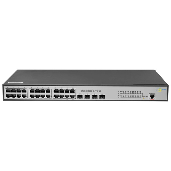 Коммутатор SNR S2982G-24T-POE управляемый 24 порта 10/100/1000Base-T ...