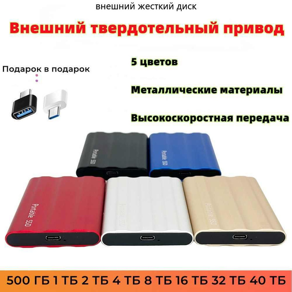 Внешний SSD-диск baideman T8, 1 ТБ - купить по выгодной цене в интернет ...