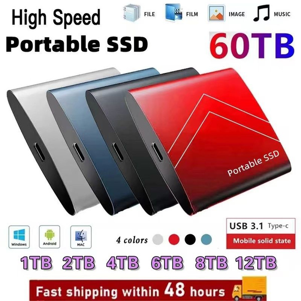 6 ТБ Внешний жесткий диск 棱边-SSD (棱边-SSD), синий - купить с доставкой ...