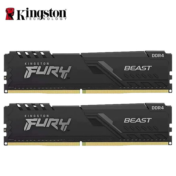 Модуль оперативной памяти Kingston Fury Beast DIMM DDR4 3600 МГц16 ГБ ...