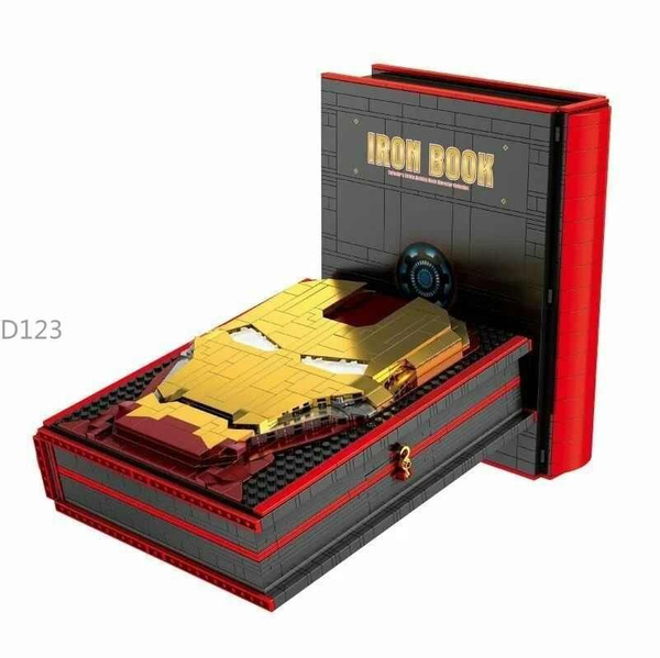 Конструктор Супергерои. Книга Железного человека 2009 деталей. - купить ...