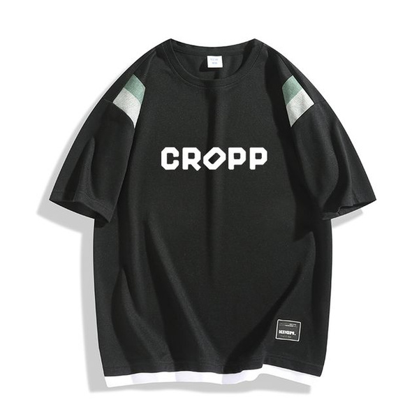 Футболка Cropp, размер 46, цвет черный, 100% Полиэфирное волокно ...