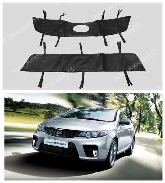 Утеплитель решетки радиатора Kia Cerato 2008 - 2013 2 поколение Киа ...