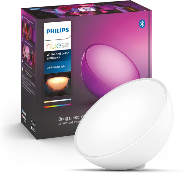Портативная умная светодиодная настольная лампа Philips Hue GO V2 ...